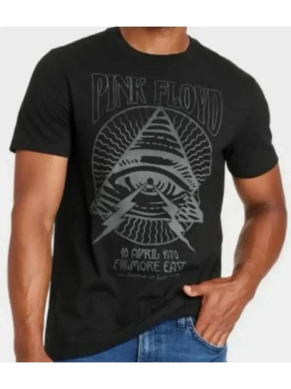 Pink Floyd Rock Band Tee  Size S Black Graphic T Shirt Goodfellow & Co - NWT